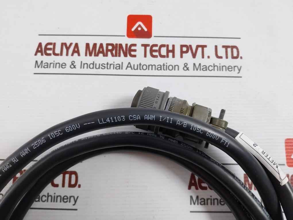 Amphenol Ms3101A18-3P Circular Connector With Ignitor Cable 2-meter