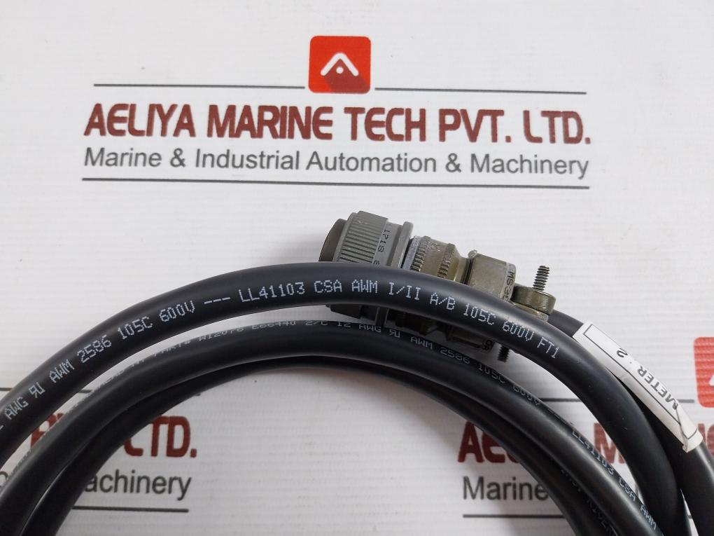 Amphenol Ms3101A18-3P Circular Connector With Ignitor Cable 2-meter