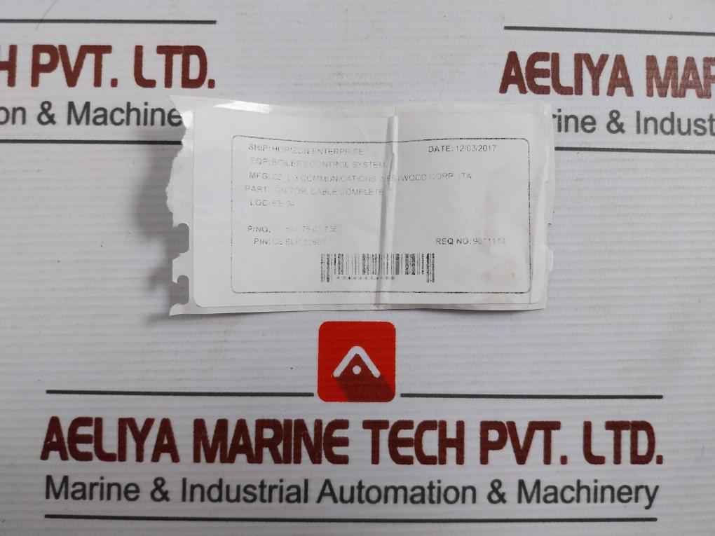 Amphenol Ms3101A18-3P Circular Connector With Ignitor Cable 2-meter