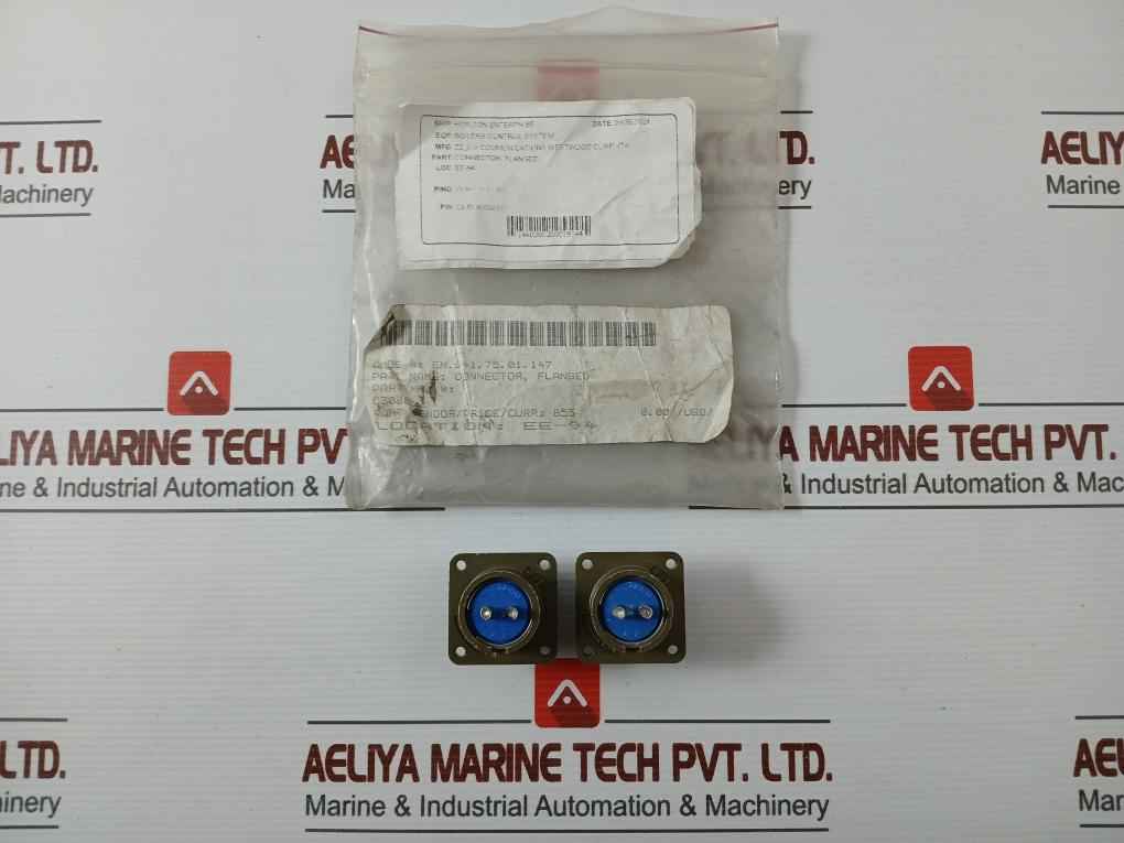 Amphenol Ms 3102A Flanged Connector