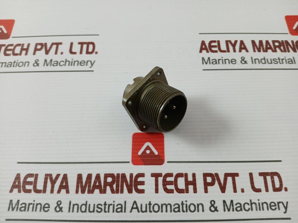 Amphenol Ms 3102A Flanged Connector