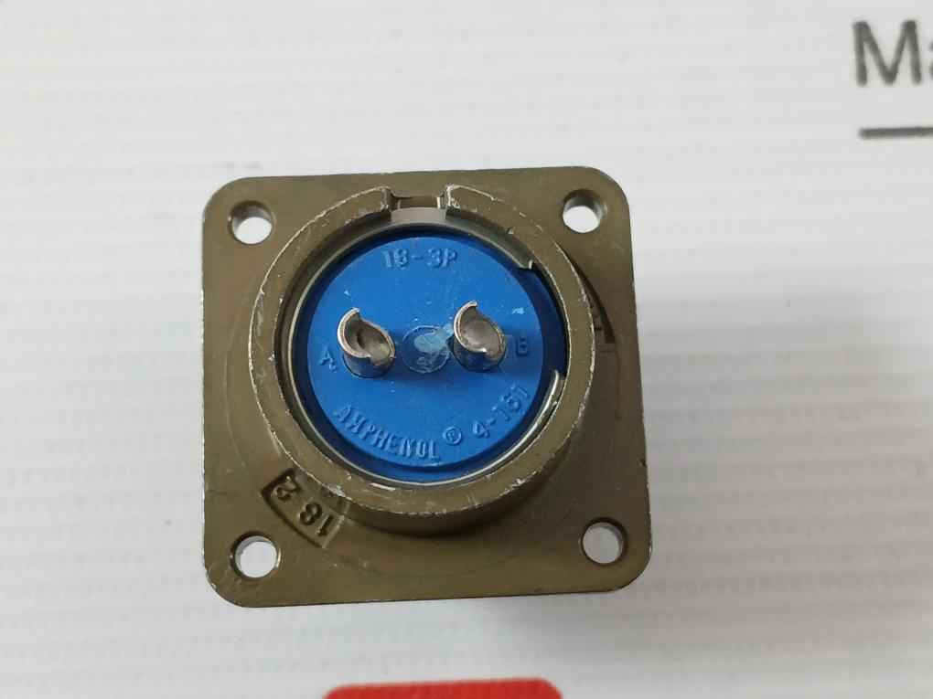 Amphenol Ms 3102A Flanged Connector