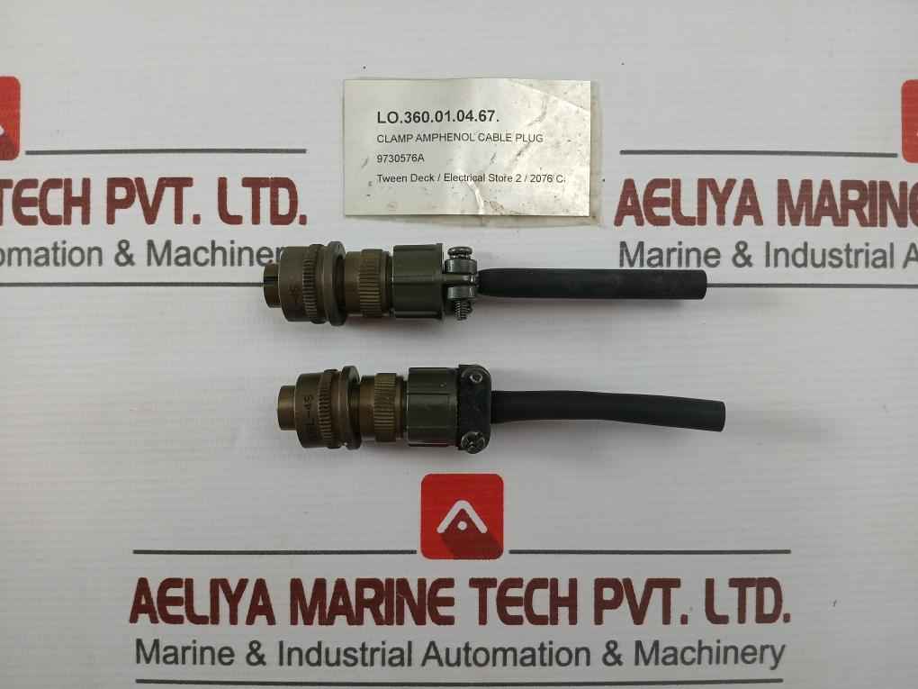 Amphenol Ms 3106A 10Sl-4S Circular Cable Plug Connector