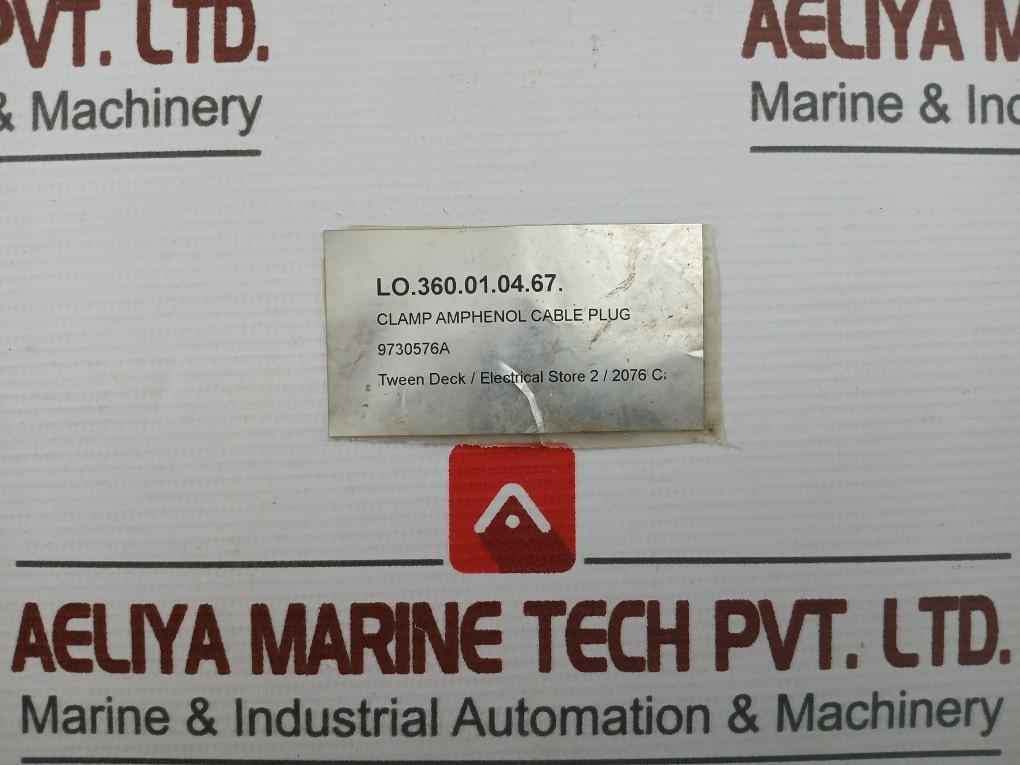 Amphenol Ms 3106A 10Sl-4S Circular Cable Plug Connector