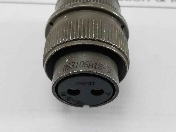 Amphenol Ms3106A18-3S 0348 Ignitor Cable Connector