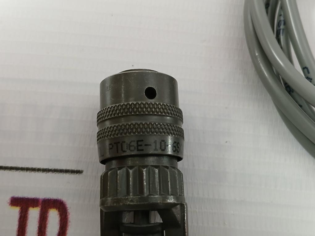 Amphenol Pt06E-10-6S (Sr) Circular Connector 24 Awg 75Â°C