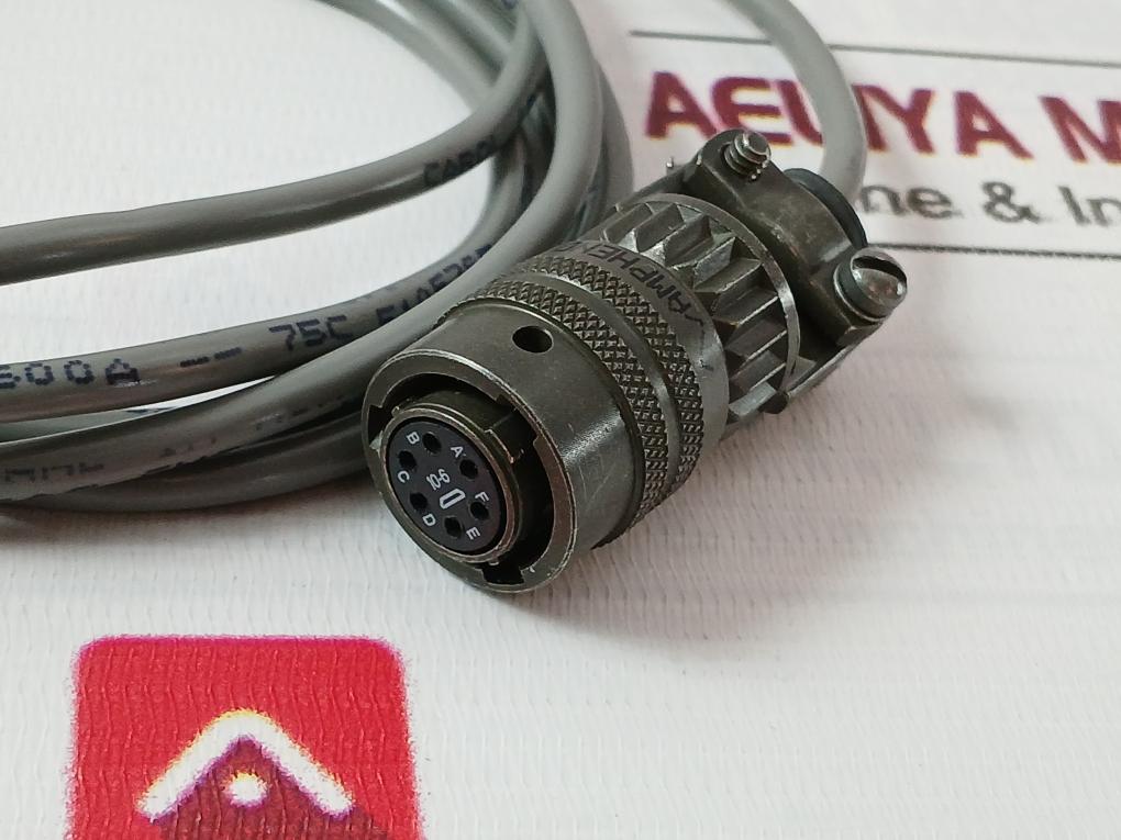 Amphenol Pt06E-10-6S (Sr) Circular Connector 24 Awg 75°C