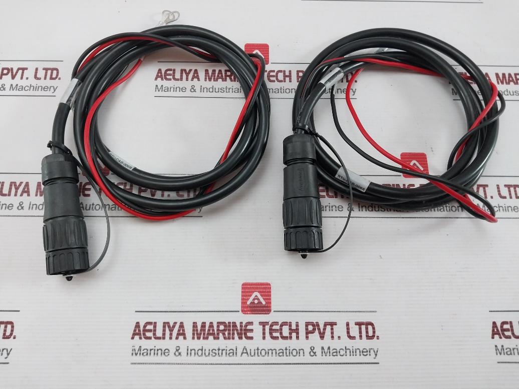 Rtu-cab-006A Circular Connector Cable With Threaded Coupling Set Amphenol