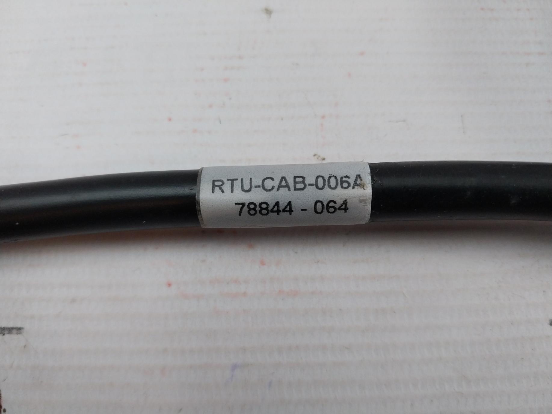 Rtu-cab-006A Circular Connector Cable With Threaded Coupling Set Amphenol