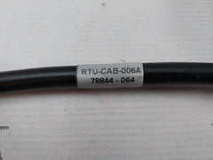 Rtu-cab-006A Circular Connector Cable With Threaded Coupling Set Amphenol