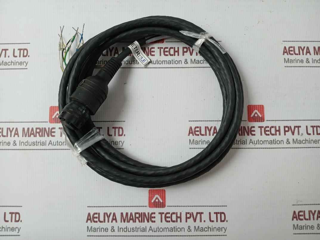 Amphenol 2649-026-012 Quick Disconnect Cable 3.5M Used