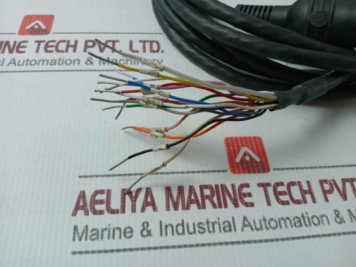 Amphenol 2649-026-012 Quick Disconnect Cable 3.5M Used
