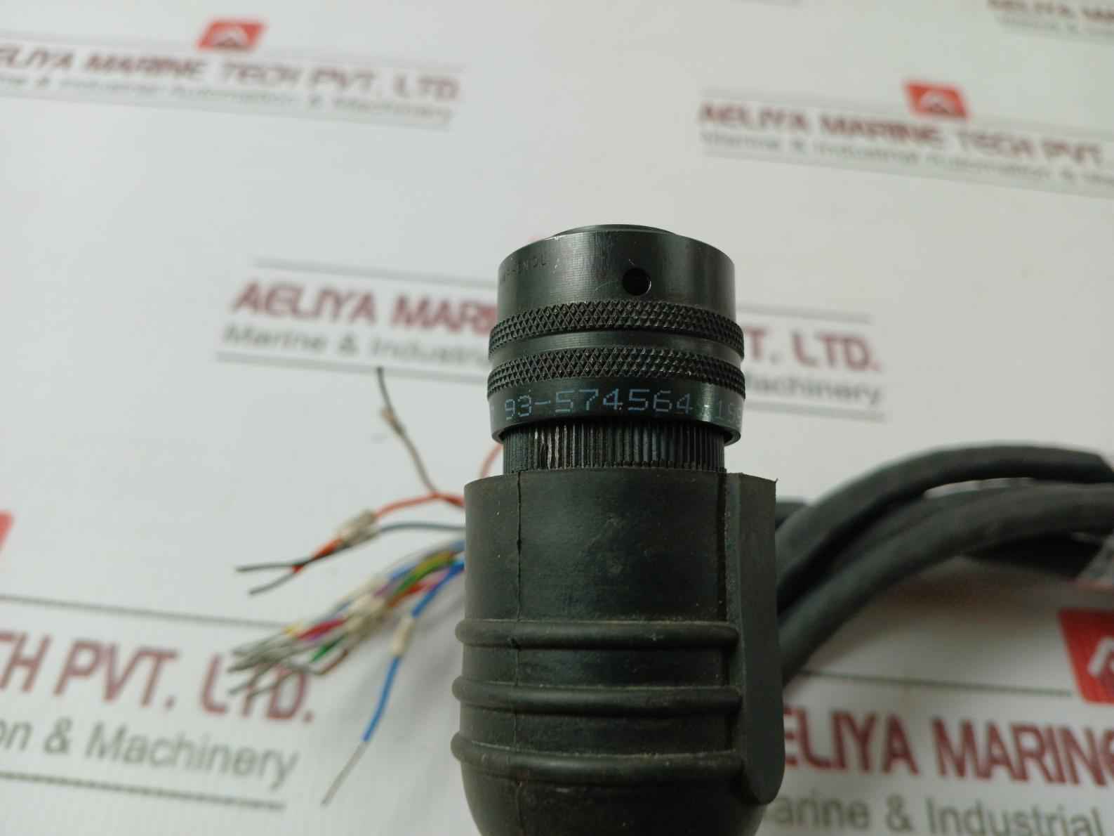 Amphenol 2649-026-012 Quick Disconnect Cable 3.5M Used