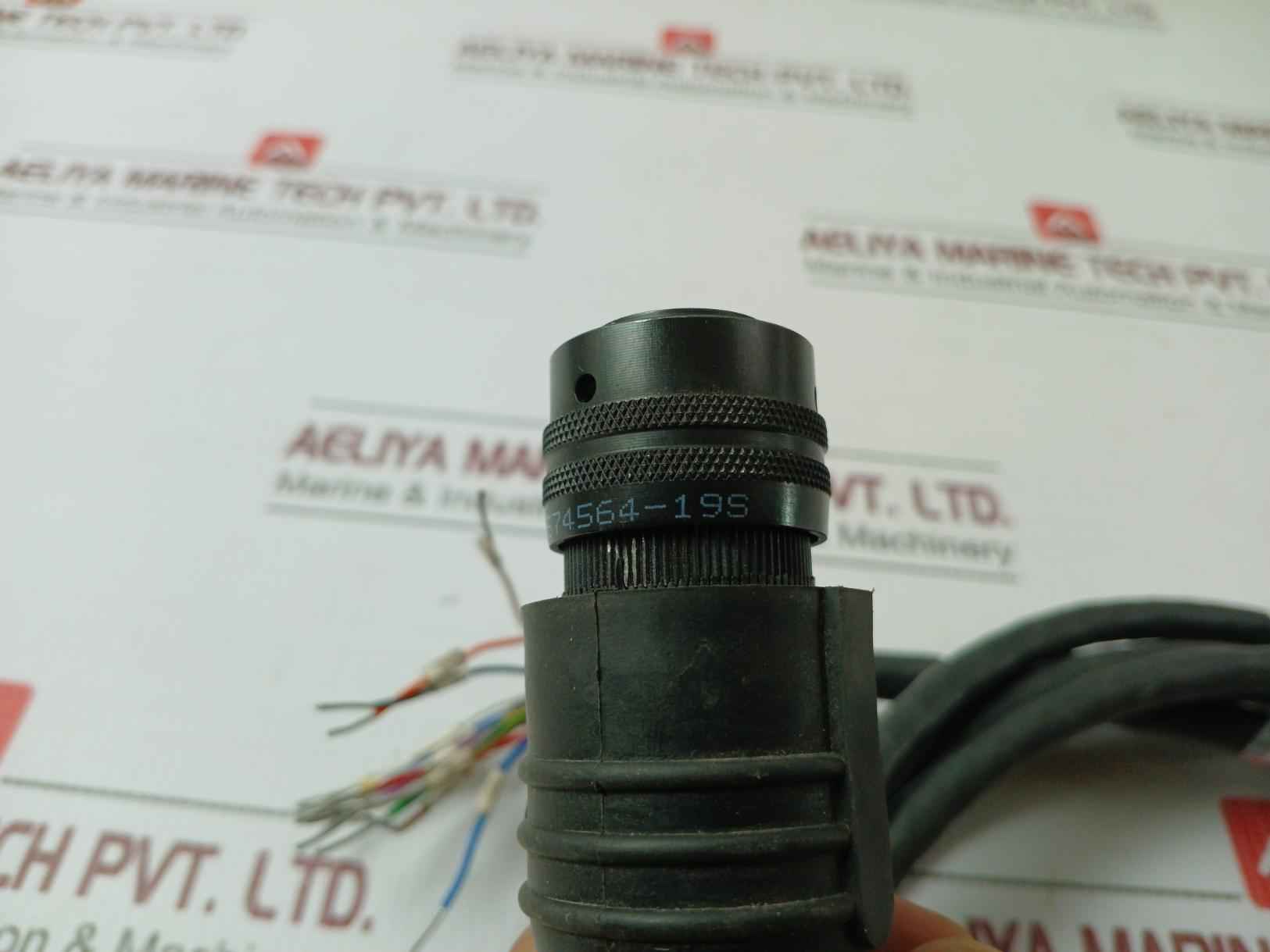 Amphenol 2649-026-012 Quick Disconnect Cable 3.5M Used