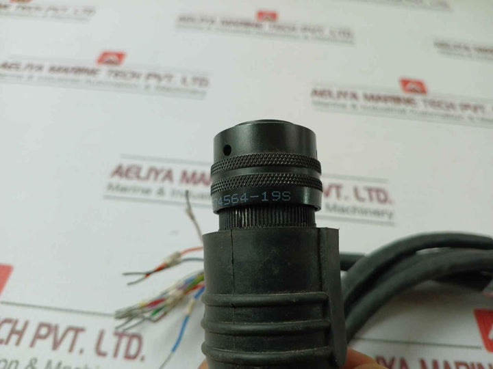 Amphenol 2649-026-012 Quick Disconnect Cable 3.5M Used