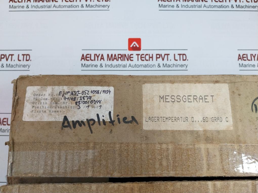 Imo Amplifier Measuring Device 0-60C Bom-1A1 V 2.0