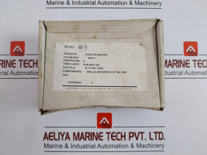 Anti Rotation Ring Valve Component B.1.3’’x2’’-12Ac Ampo