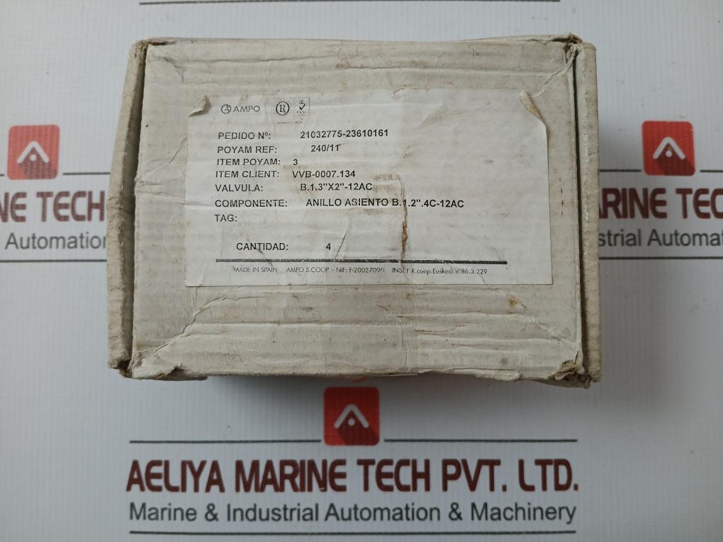 Ampo Sanitary Valve Set B.1.3