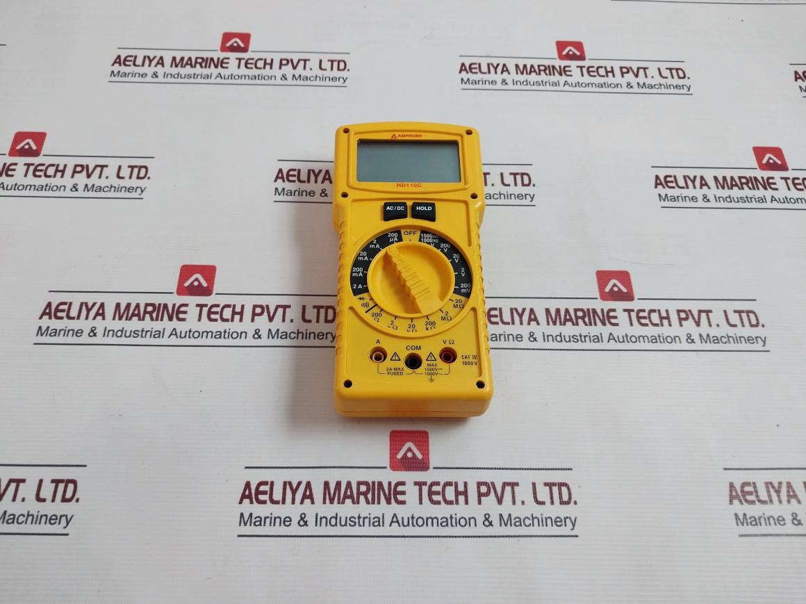 Amprobe Hd110C Heavy-duty Digital Multimeter 2V/20V/200V 2Ma/20Ma/200Ma