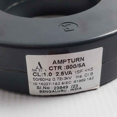 Ampturn 800/5a Current Transformer 50/60hz
