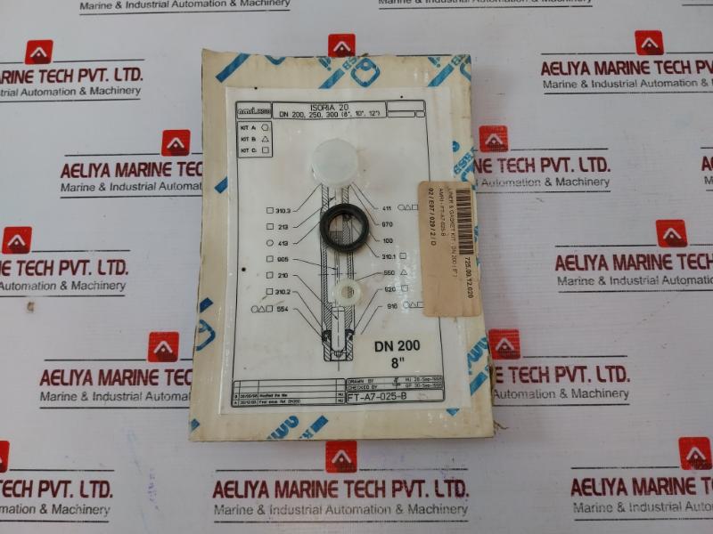 Amri-ksb Dn 200 Isoria 20 Liner &amp; Gasket Kit (8”) Ft-a7-025-b