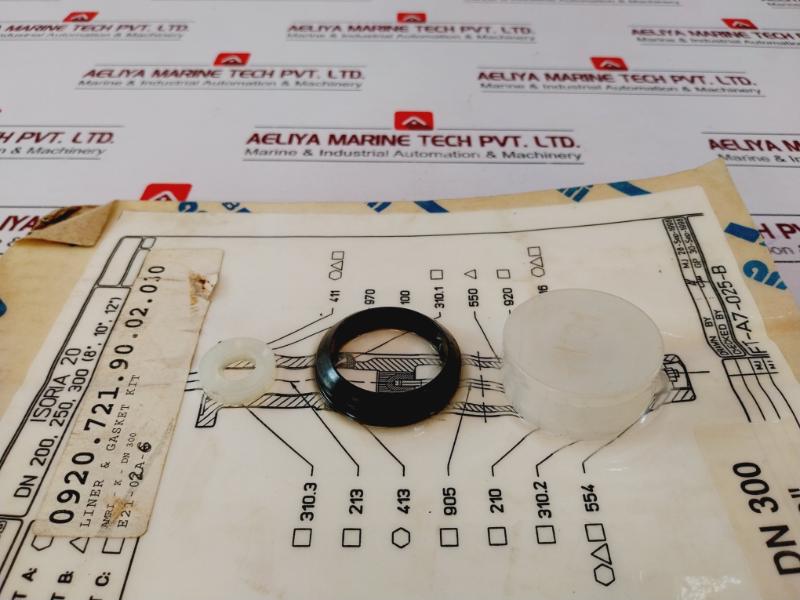 Amri-ksb Dn 300 Isoria 20 Liner & Gasket Kit (12”) Ft-a7-025-b