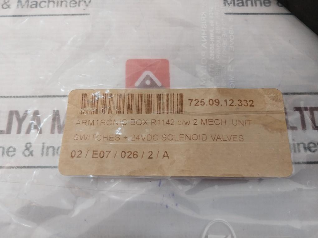 AMRI-KSB R1142 Switch Box & Control Valve -20˚C, +80˚C R1142