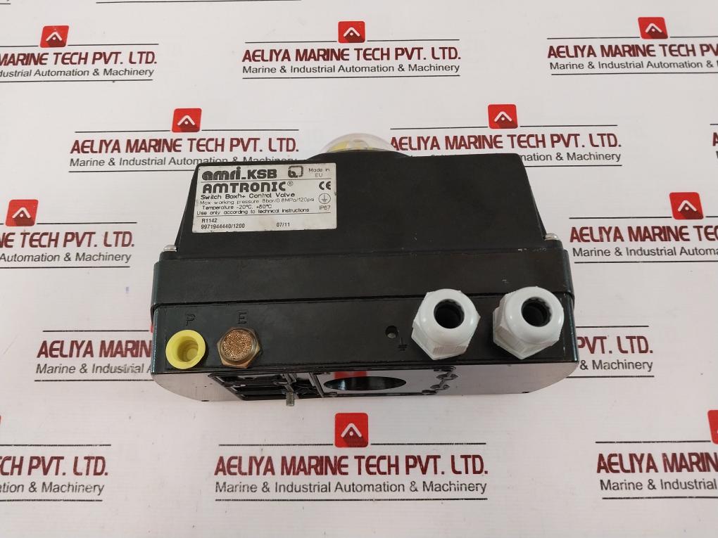 AMRI-KSB R1142 Switch Box & Control Valve -20˚C, +80˚C R1142