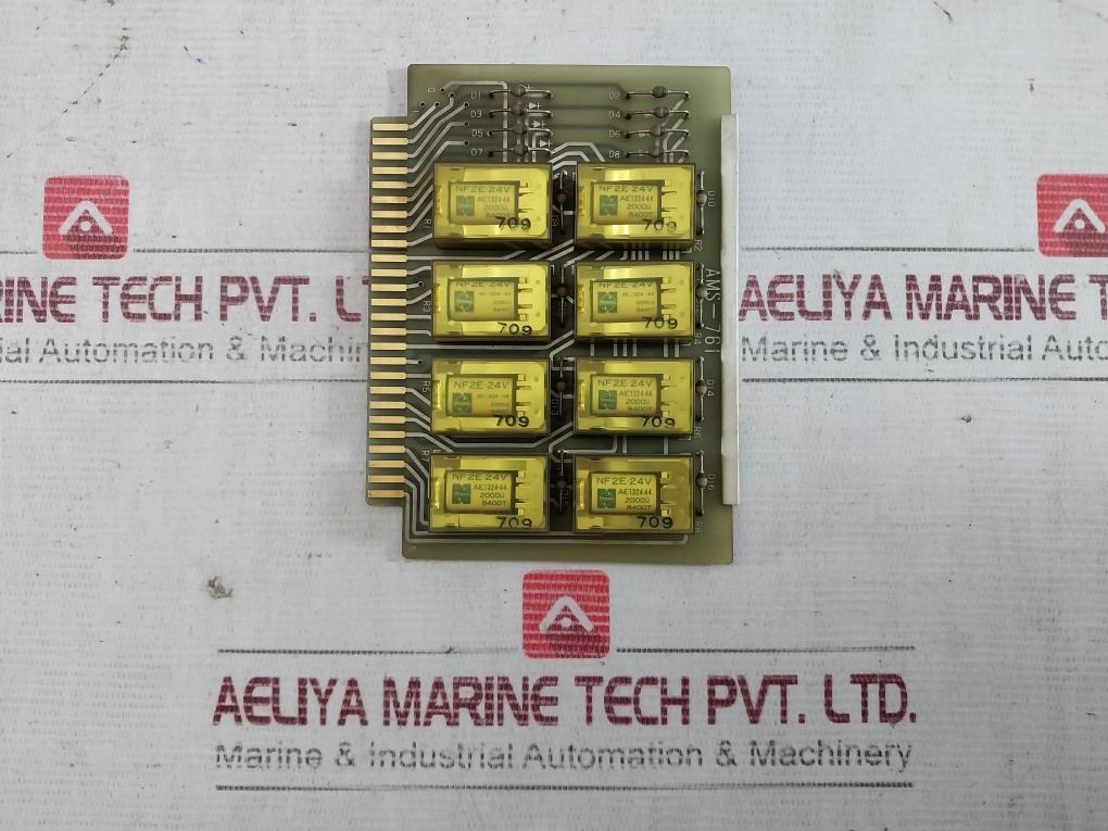 Ams-761 Printed Circuit Board Nf2E-24V Ae1324-44 2000 Ohm 8400T 709
