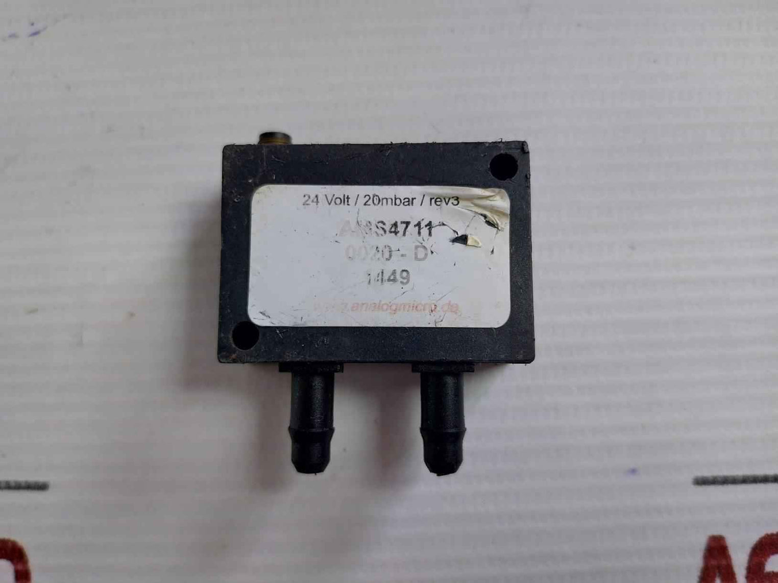 Ams4711 Miniaturized Pressure Transmitter Analog Microelectronics 24V