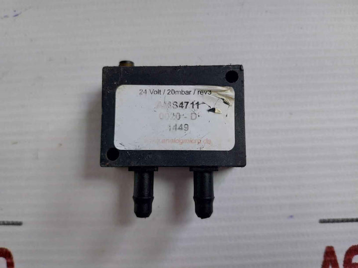 Ams4711 Miniaturized Pressure Transmitter Analog Microelectronics 24V