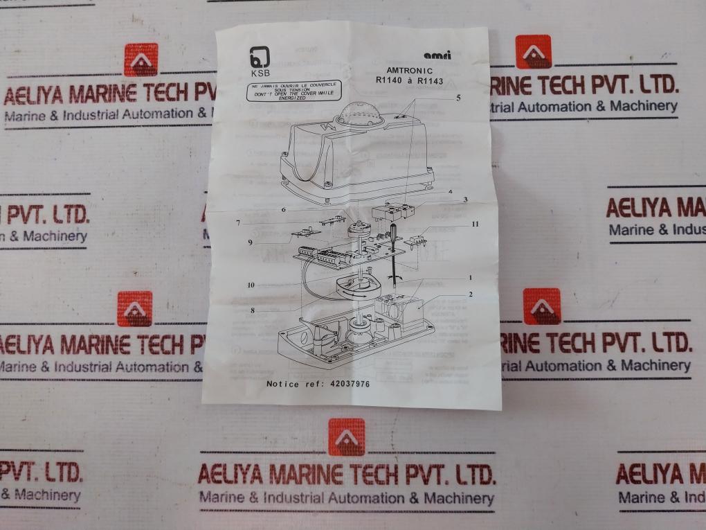 Amtronic R1142 Switch Box And Control Valve