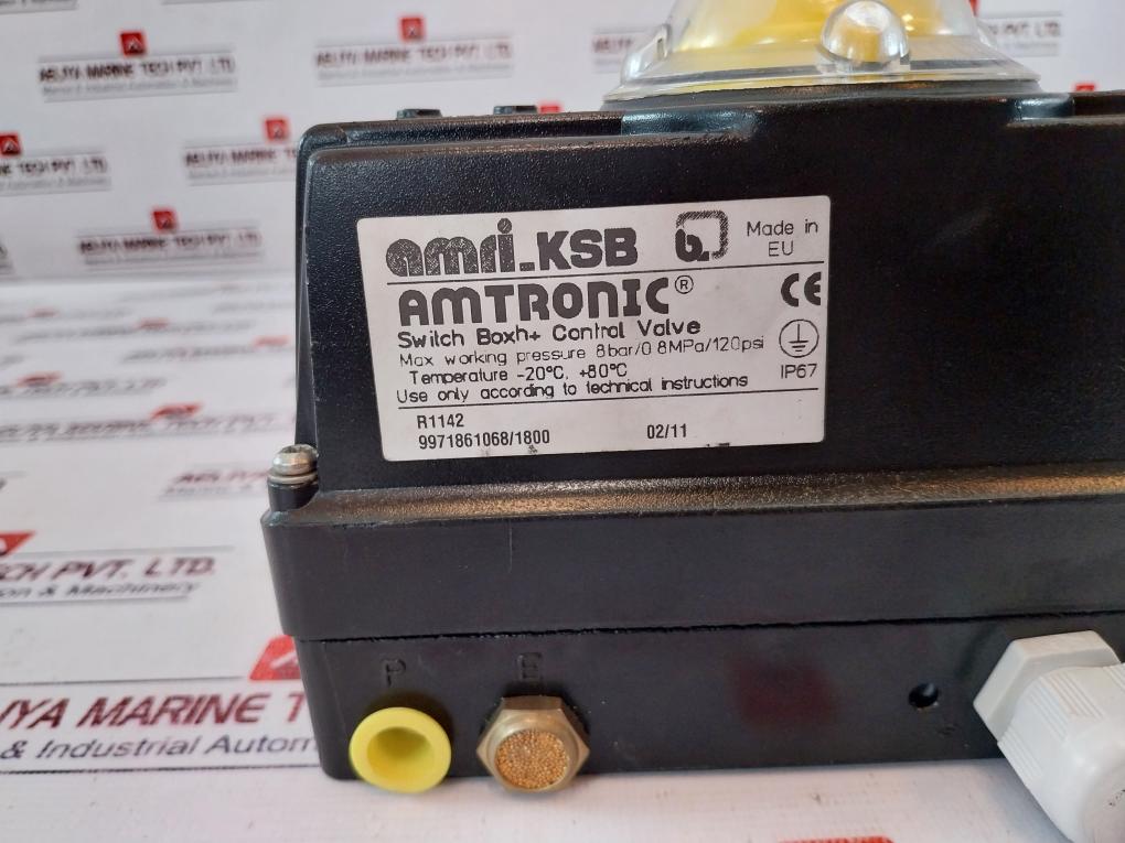 Amtronic R1142 Switch Box And Control Valve