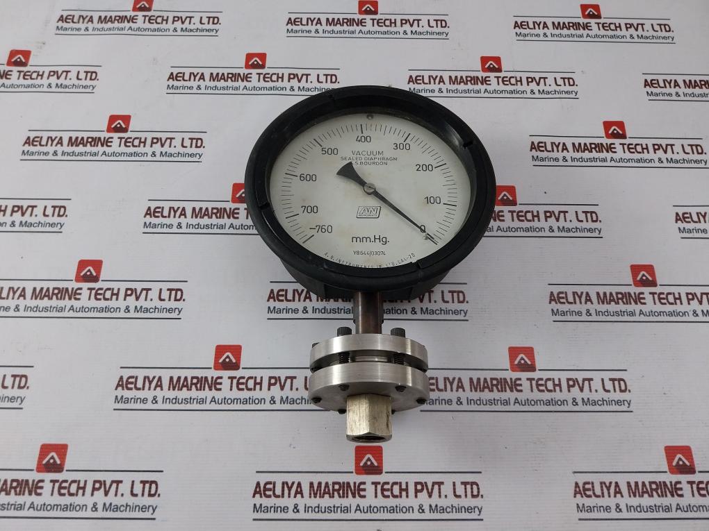 An Instruments -760-0 Mm.Hg Vacuum Gauge