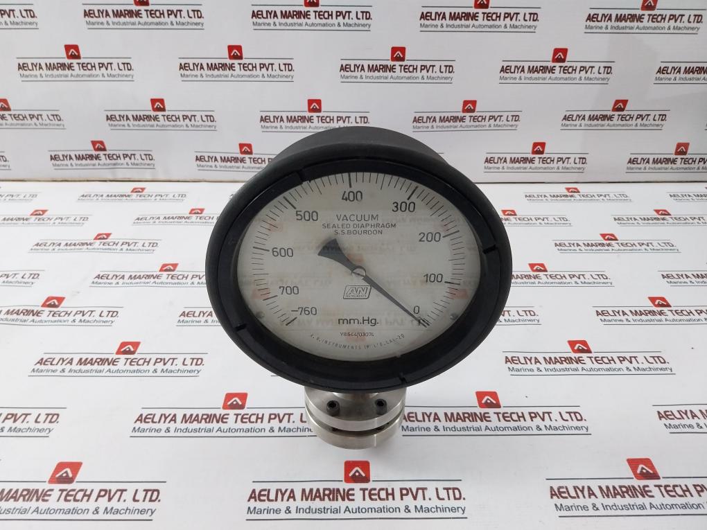 An Instruments -760-0 Mm.Hg Vacuum Gauge