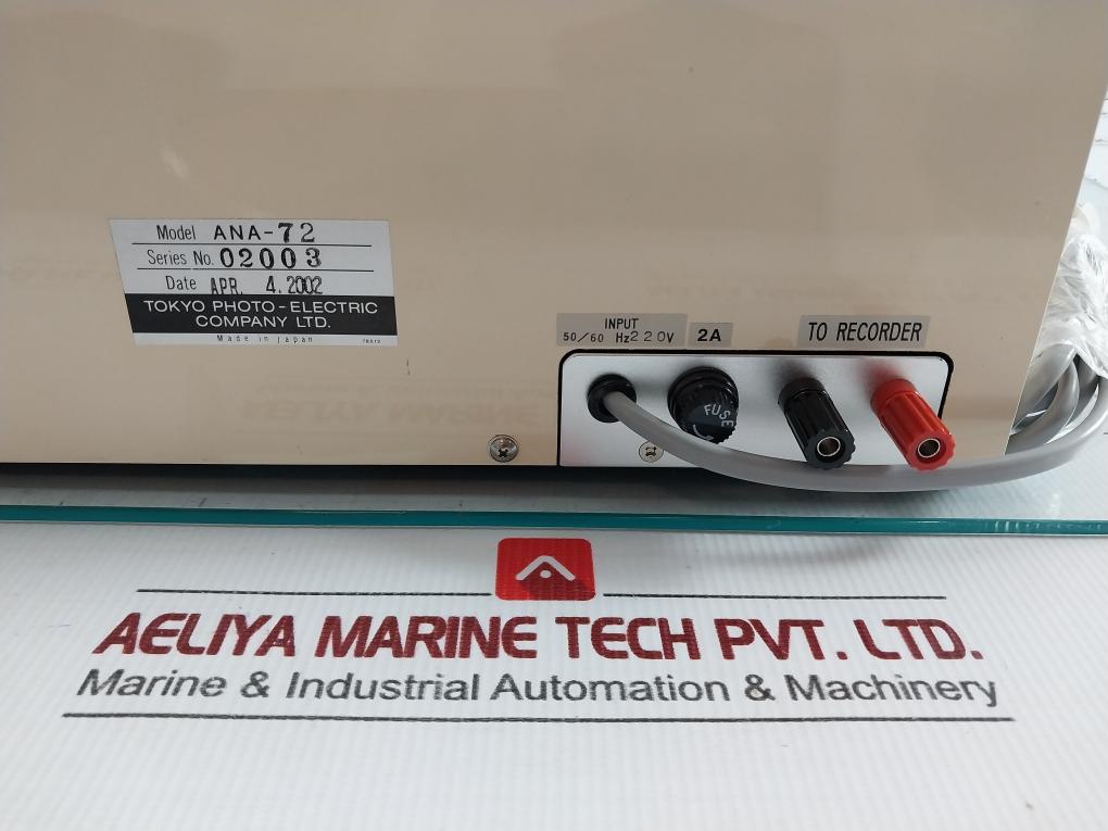 Ana-72 Spectro Photometer 50/60Hz 220V Tokyo Photo-electric