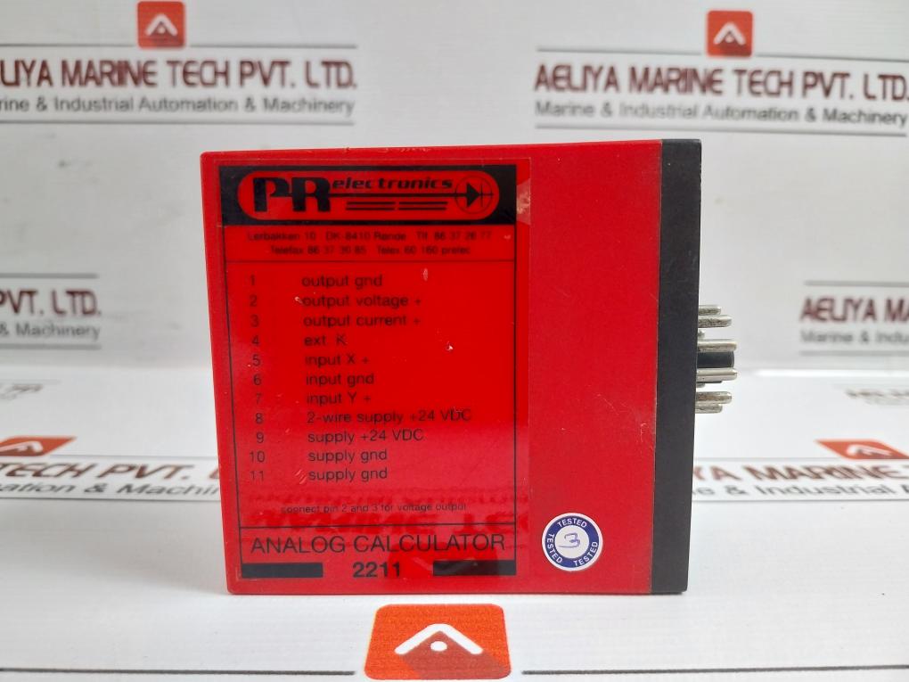 Analog-Calculator-0-20ma-24vdc-By-Pr-Electronics-2211-Aa2b1-8
