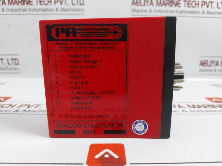 Analog-Calculator-By-Pr-Electronics-2211-Be2a1-4-20ma-0-10v-8