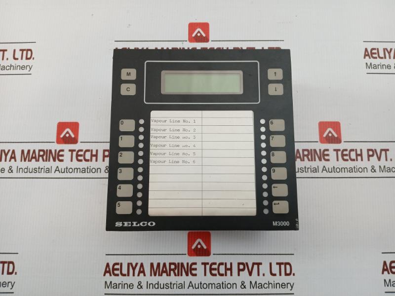 Analog Alarm Annunciator M3000-30-00 Selco 24V