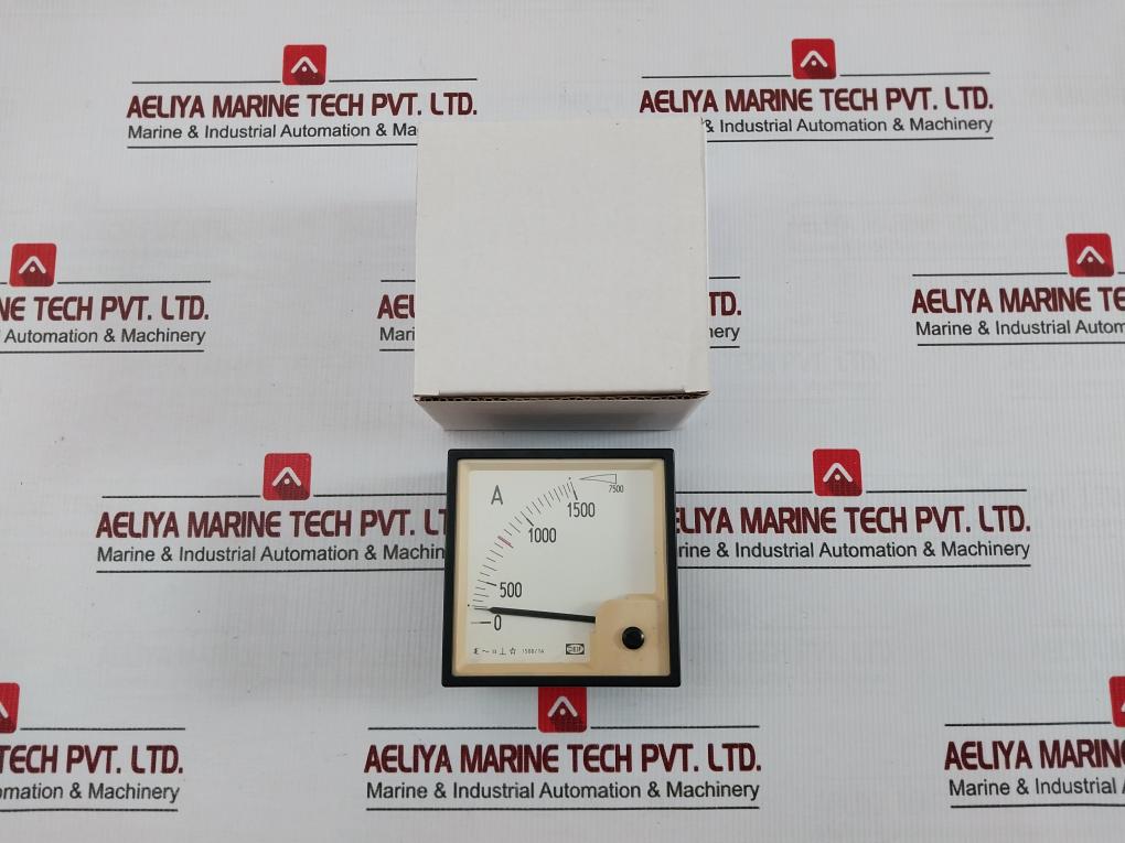 Analog Ammeter 0-7500A ~1.5 Deif