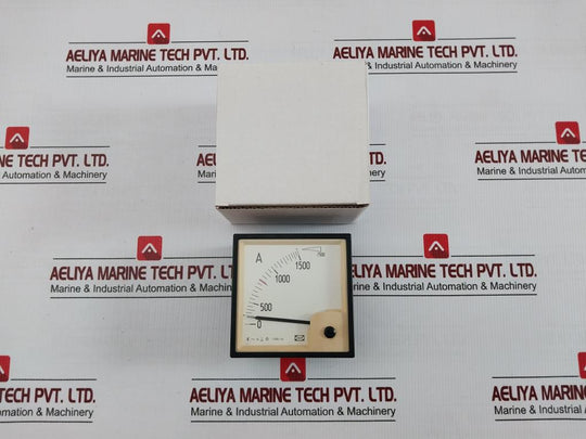 Analog Ammeter 0-7500A ~1.5 Deif
