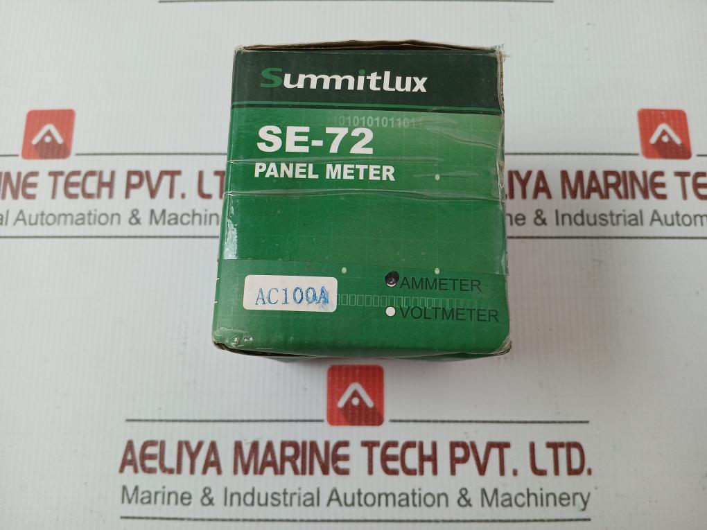 Analog Ammeter 0 To 200 A Summitlux Se-72