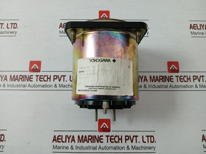 Analog Ammeter 103111Fazz7Ssy Yokogawa