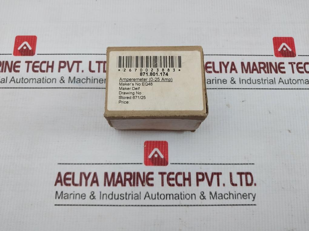 Analog Ammeter Deif Eq48-x