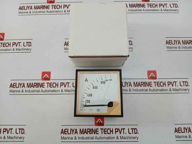 Analog Ammeter Ea19 Lumel 0 To 1600 A