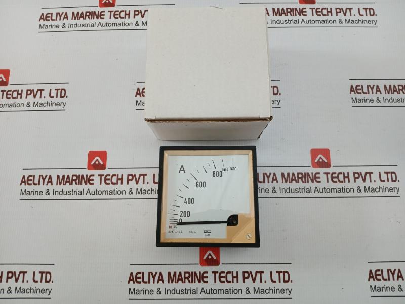 Analog Ammeter Ea19 Lumel 0 To 1600 A