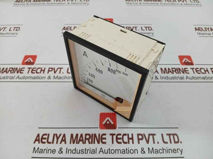 Analog Ammeter Ea19 Lumel 0 To 1600 A