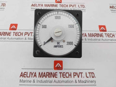 Analog Dc Ammeter 218100Vmtxxbl Instru-measure 0-2000A
