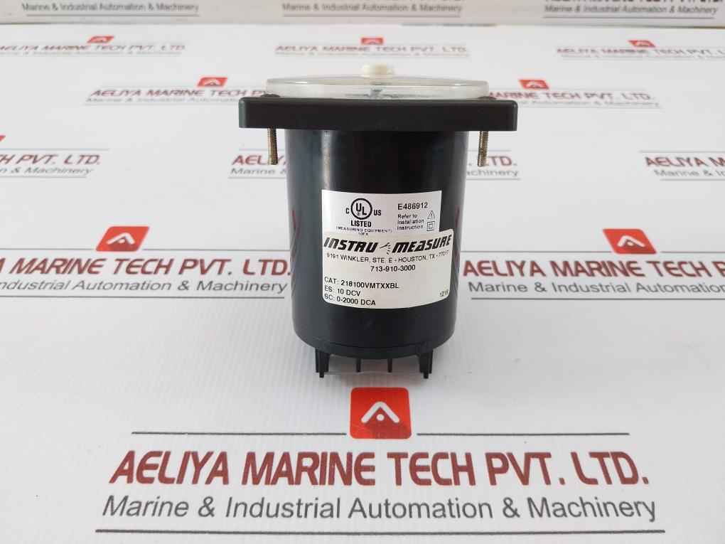Analog Dc Ammeter 218100Vmtxxbl Instru-measure 0-2000A