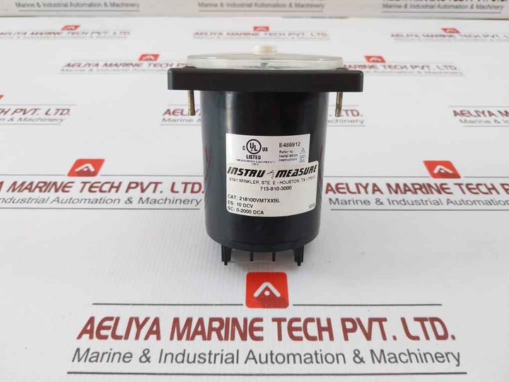 Analog Dc Ammeter 218100Vmtxxbl Instru-measure 0-2000A